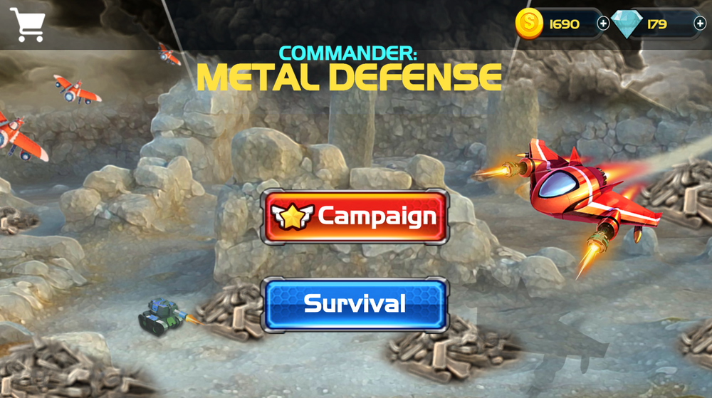 Metal Defence Game 3D Mobile game